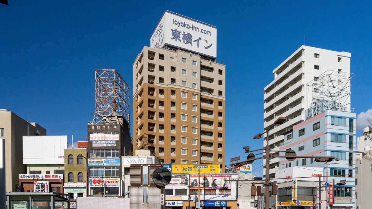 Toyoko Inn Okayama Eki Nishi Guchi Hiroba 외부 사진